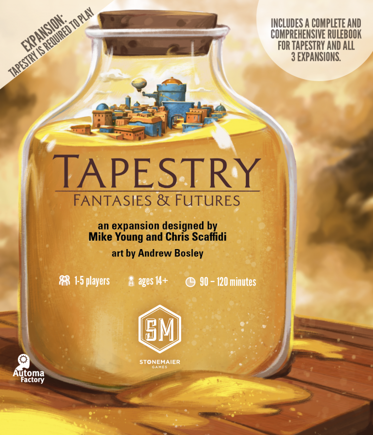 Stonemaier Games Tapestry: Fantasies & Futures - EN