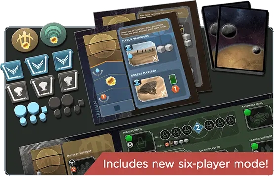 Dire Wolf Dune: Imperium – Uprising - EN Obrázek