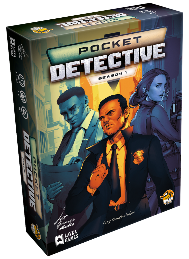 Lucky Duck Games Pocket Detective: Season One - EN