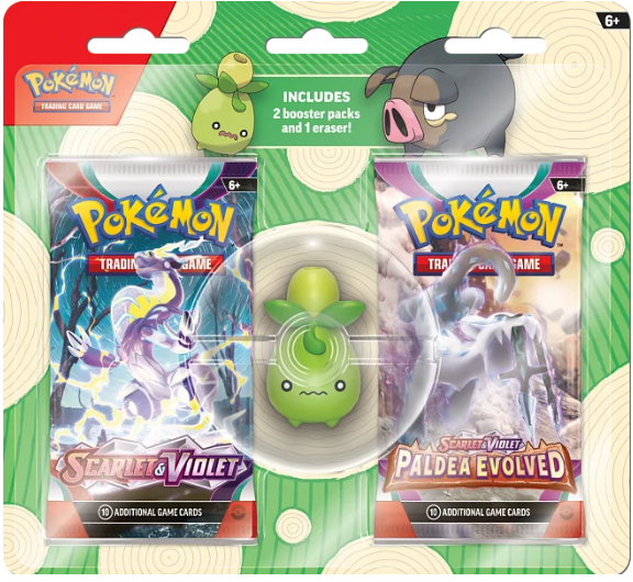 Nintendo Pokémon TCG: Back to School - 2 Blister Booster s gumou Varianta: Smoliv