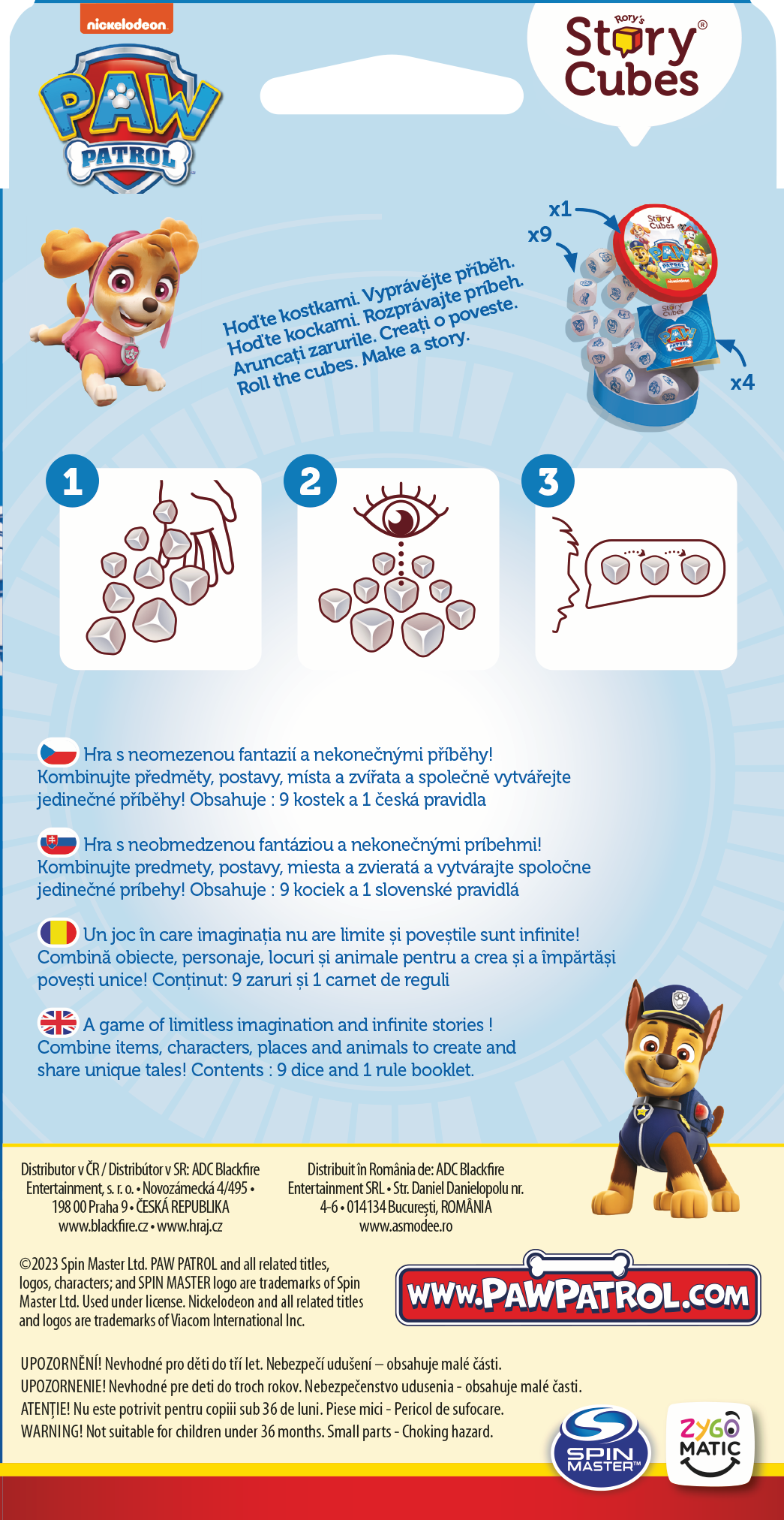 Blackfire CZ Příběhy z kostek: Tlapková patrola (Paw Patrol) Obrázek