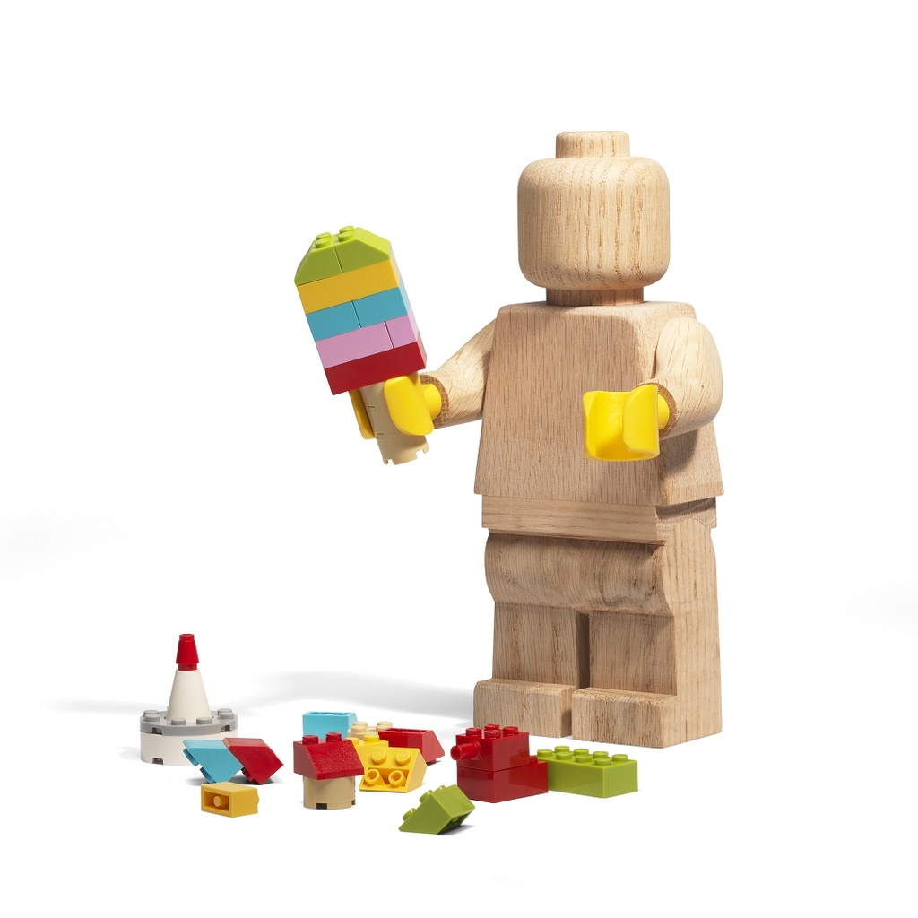 LEGO Stationery LEGO dřevěná figurka (dub - ošetřený mýdlem) Obrázek