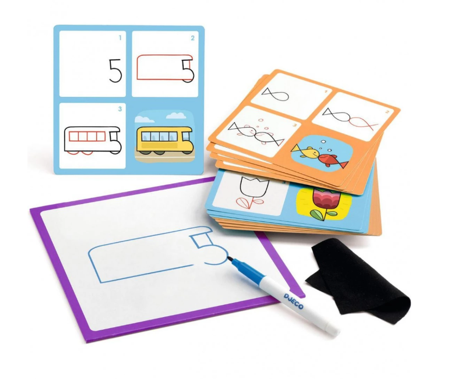 Djeco Step by Step 1, 2, 3 & Co Obrázek