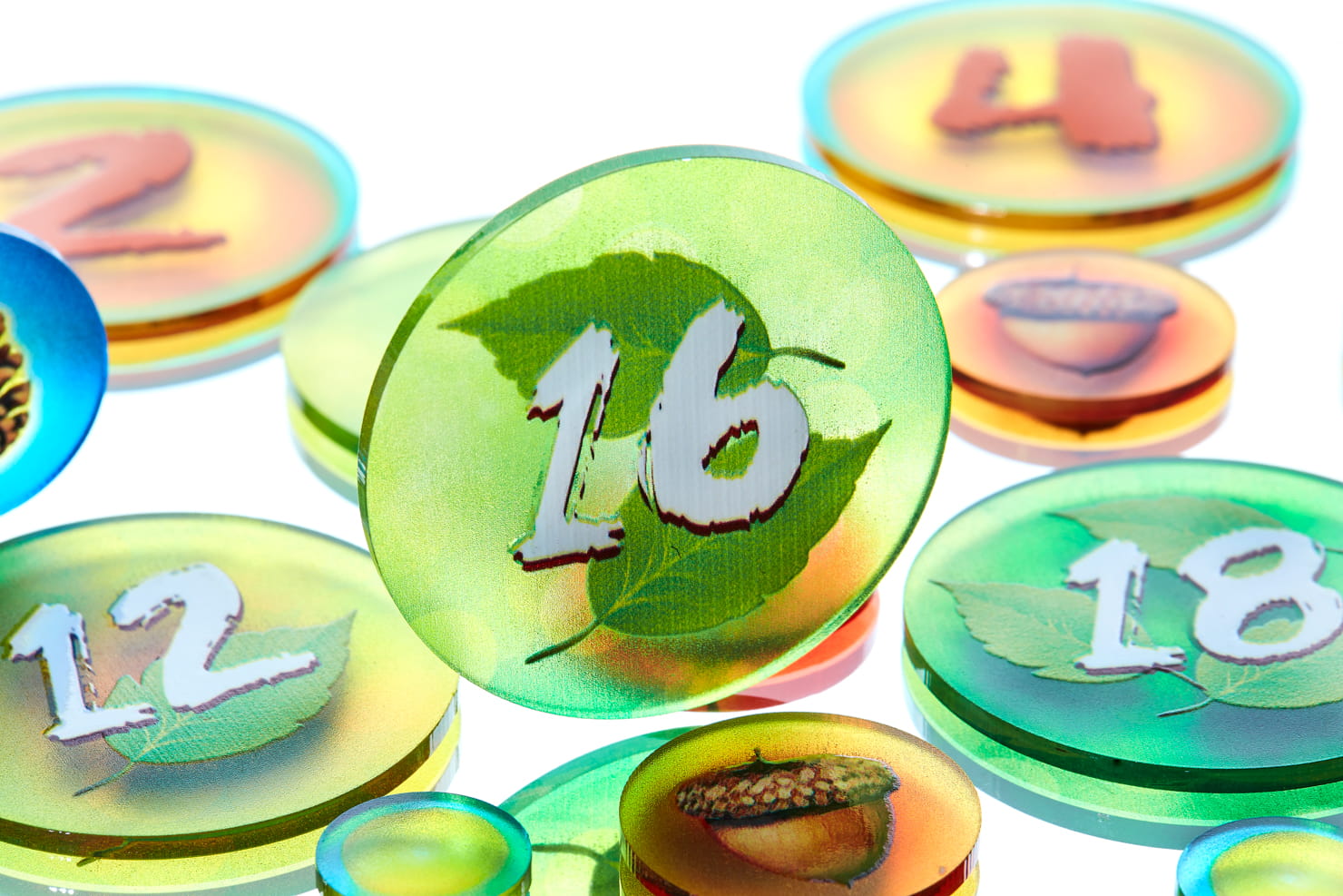 Poland Games Token and Markers: Photosynthesis Token Set (ERA89278) Obrázek