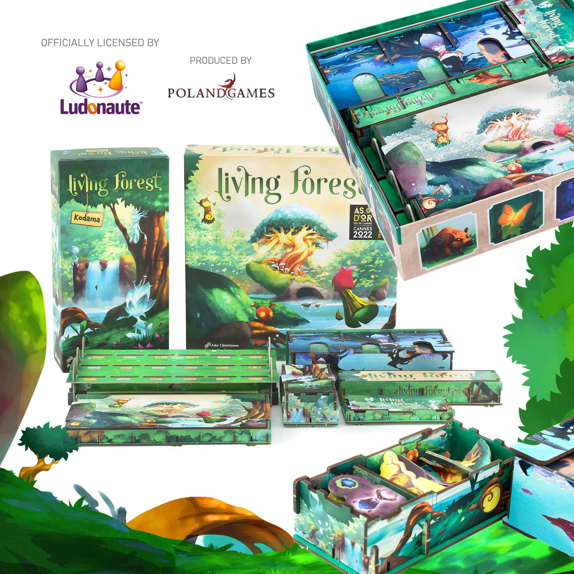 Poland Games Insert: Living Forest + Expansion UV Print (ERA89290) Obrázek