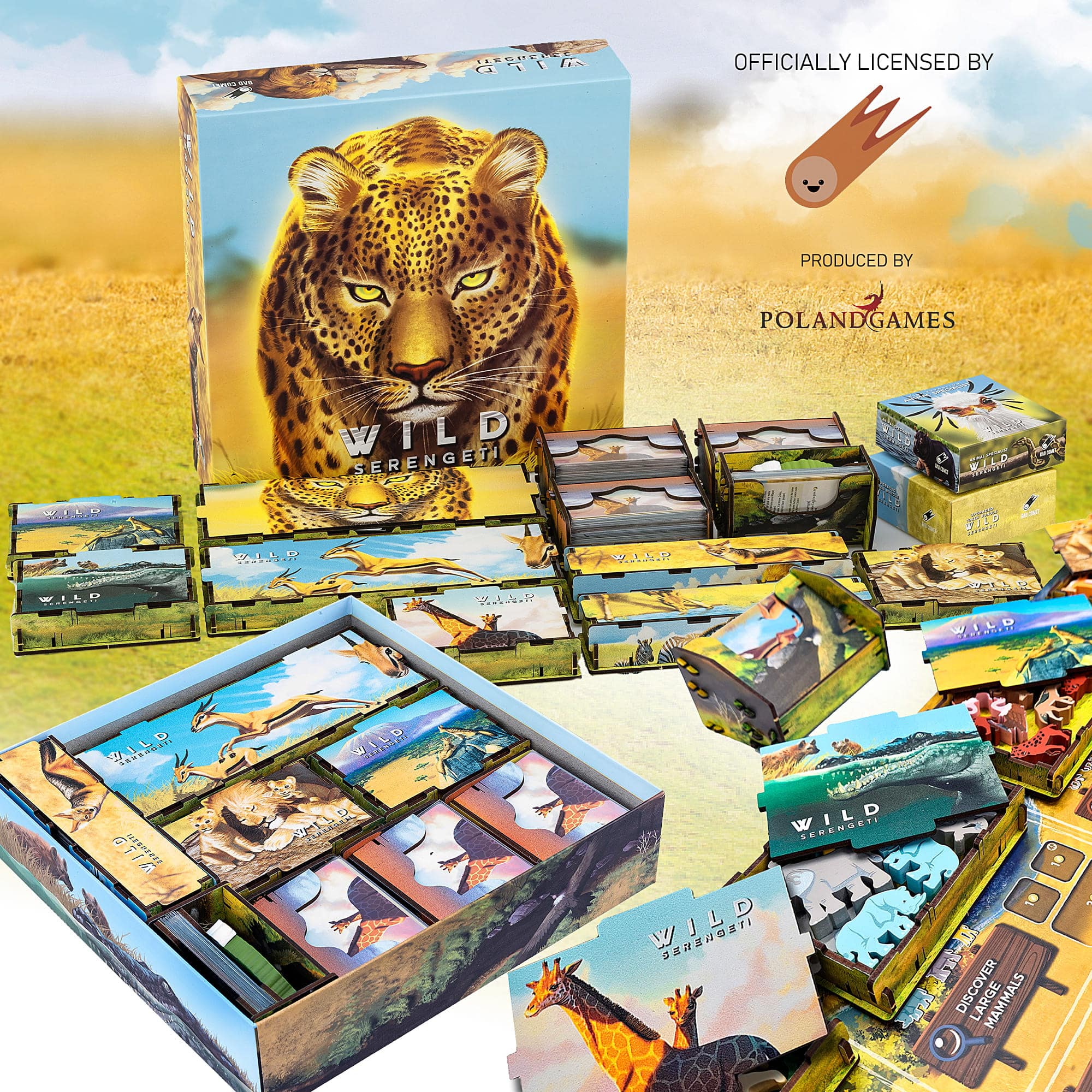 Poland Games Insert: Wild – Serengeti UV Print (ERA89286) Obrázek