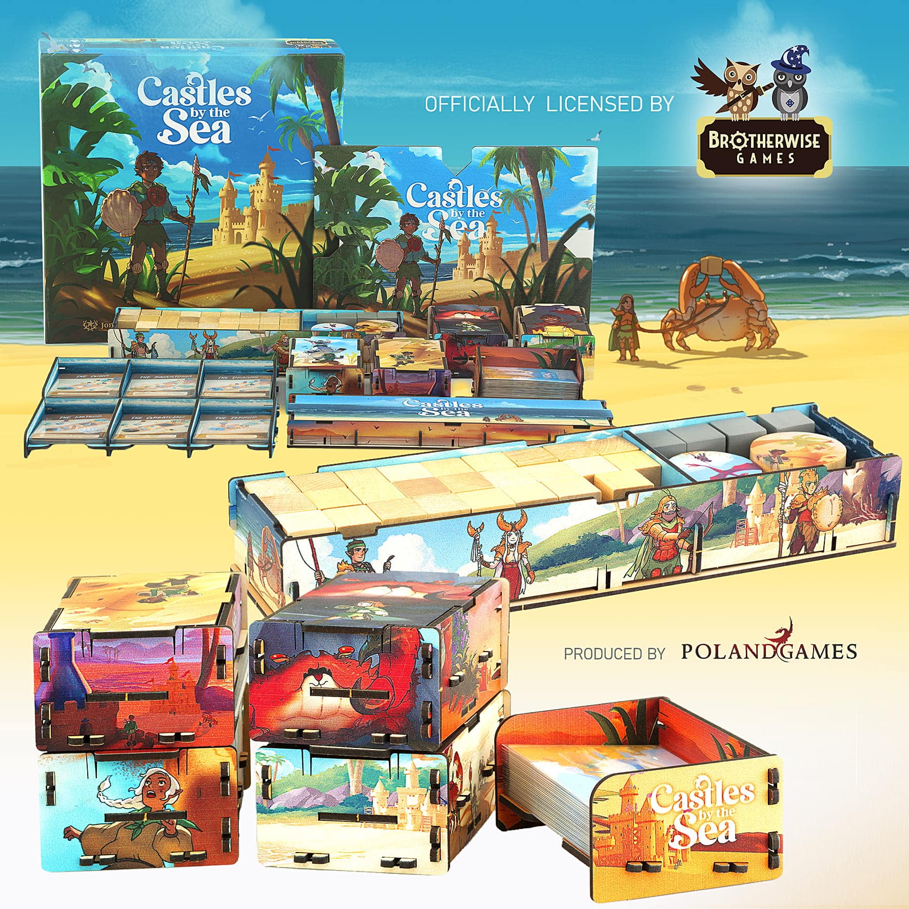 Poland Games Insert: Castles by the Sea UV Print (ERA89292) Obrázek