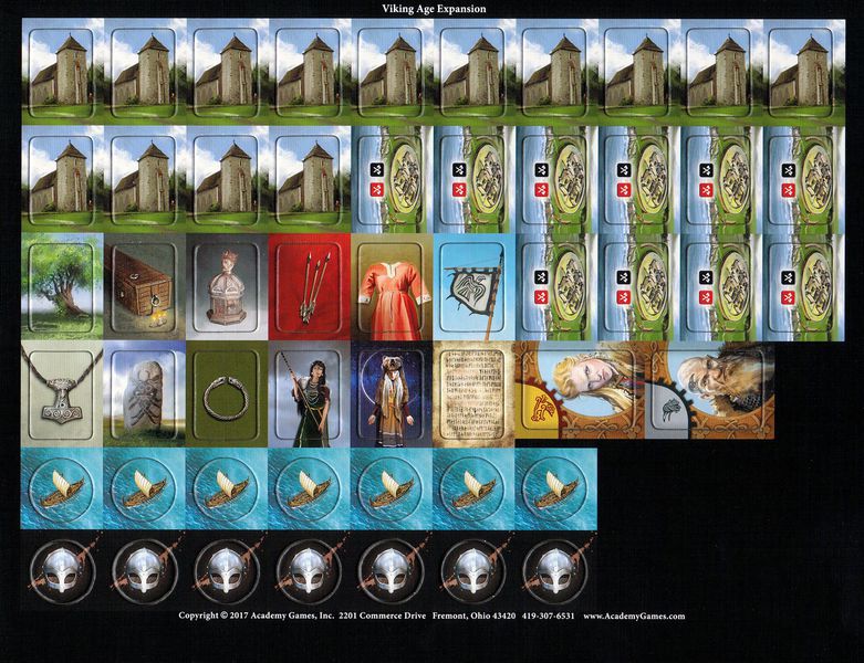 Academy Games 878: Vikings - Viking Age Expansion Obrázek