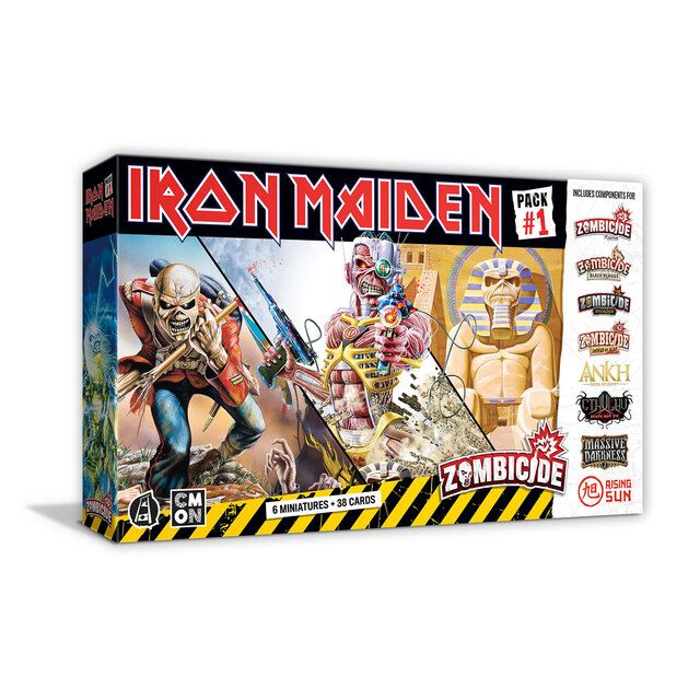 Cool Mini Or Not Iron Maiden Pack #1 - EN