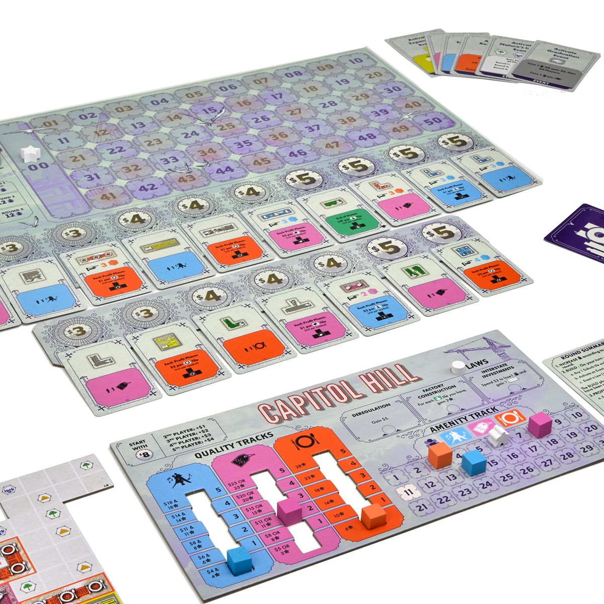 Rio Grande Games Rebuilding Seattle Obrázek