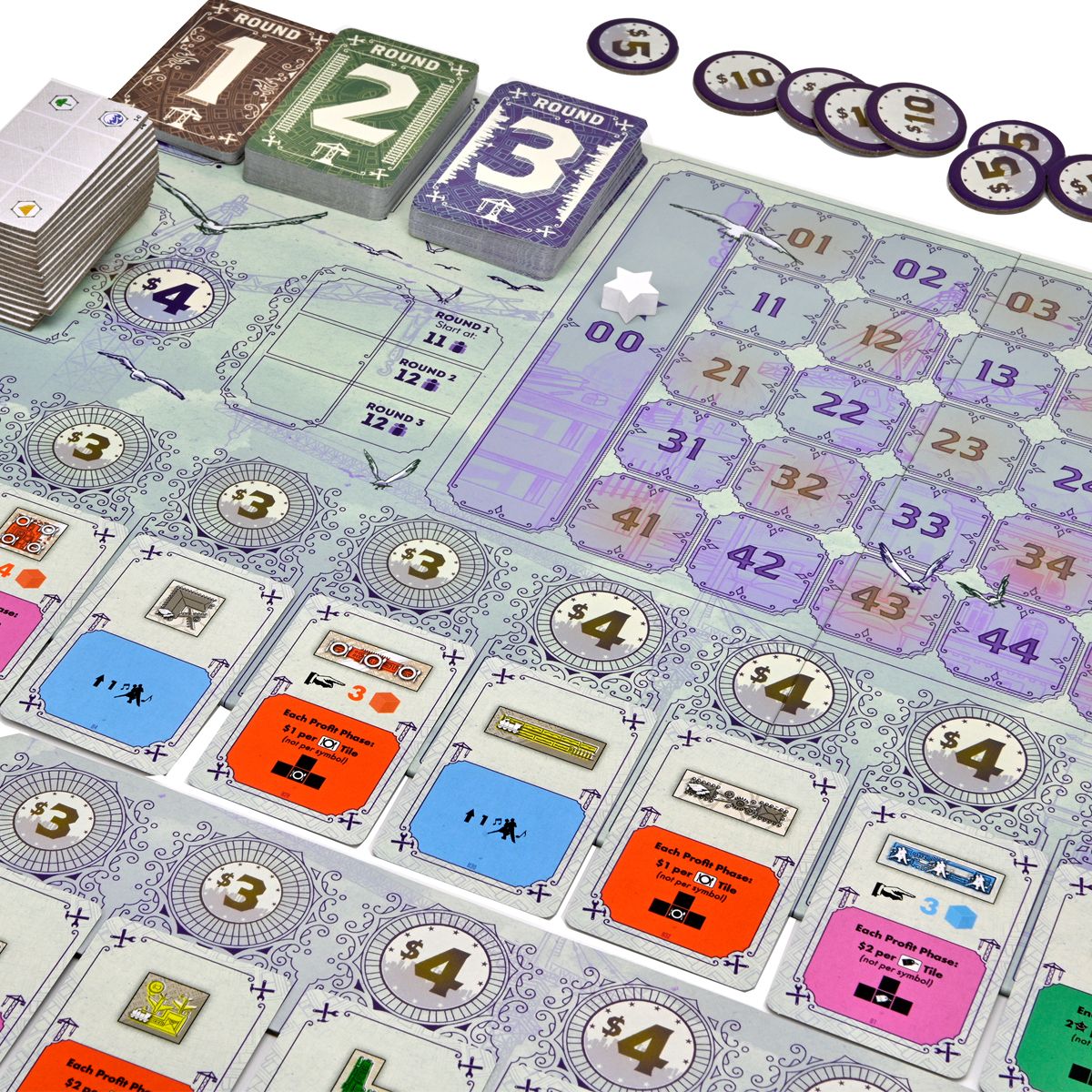 Rio Grande Games Rebuilding Seattle Obrázek