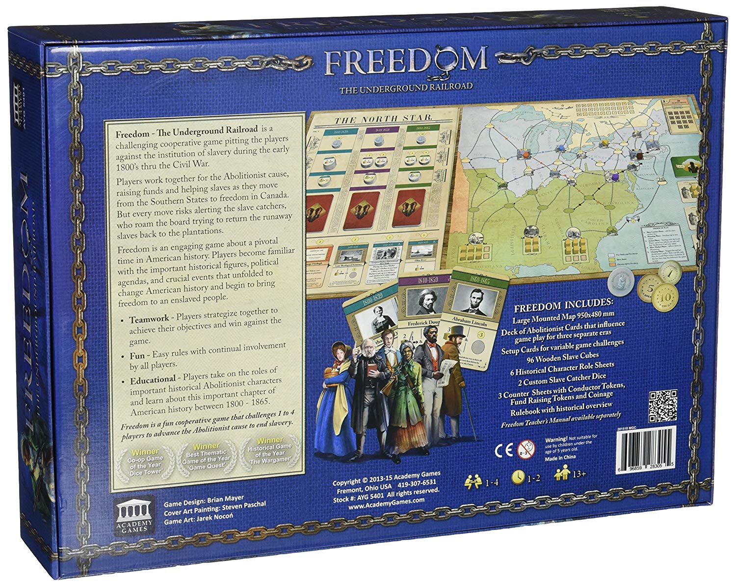 Academy Games Freedom: The Underground Railroad Obrázek