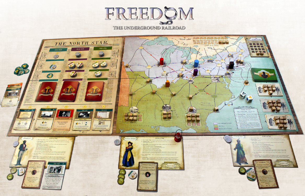 Academy Games Freedom: The Underground Railroad Obrázek