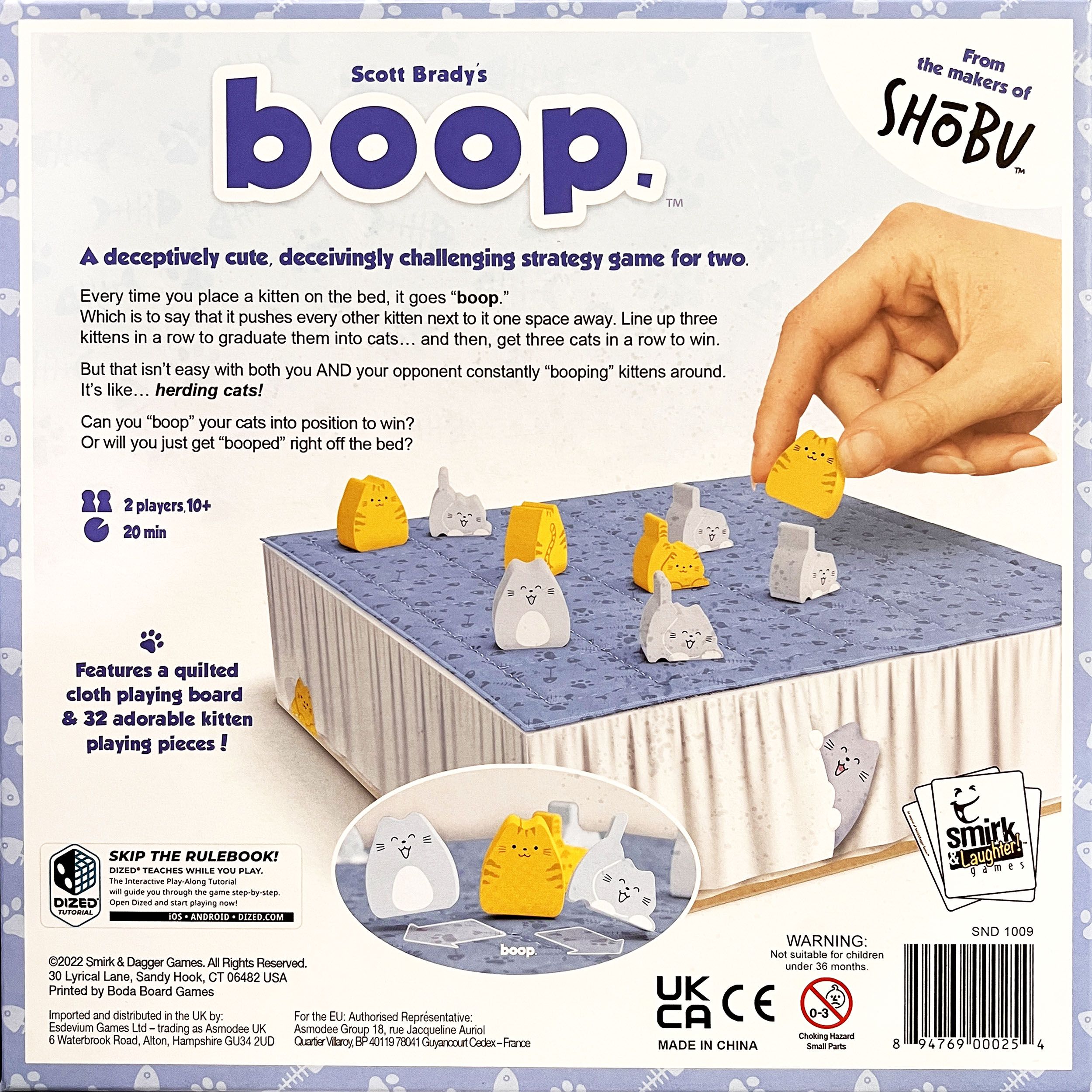 Smirk & Dagger Games Boop Obrázek