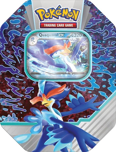 Nintendo Pokémon TCG: Paldea Partner Tin Varianta: Quaquaval