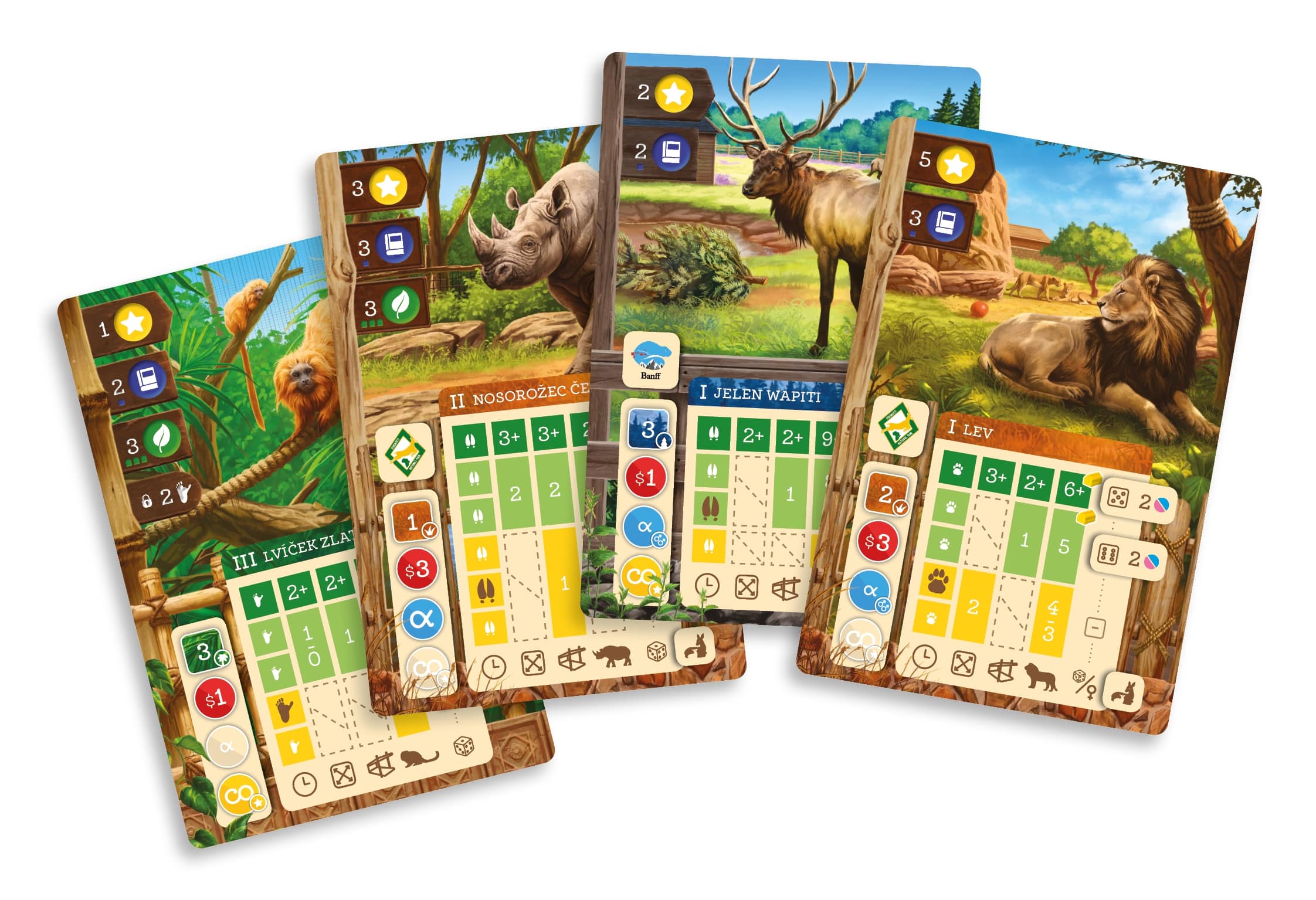 Blackfire CZ Zoo Tycoon: The Board Game (České vydání) Obrázek
