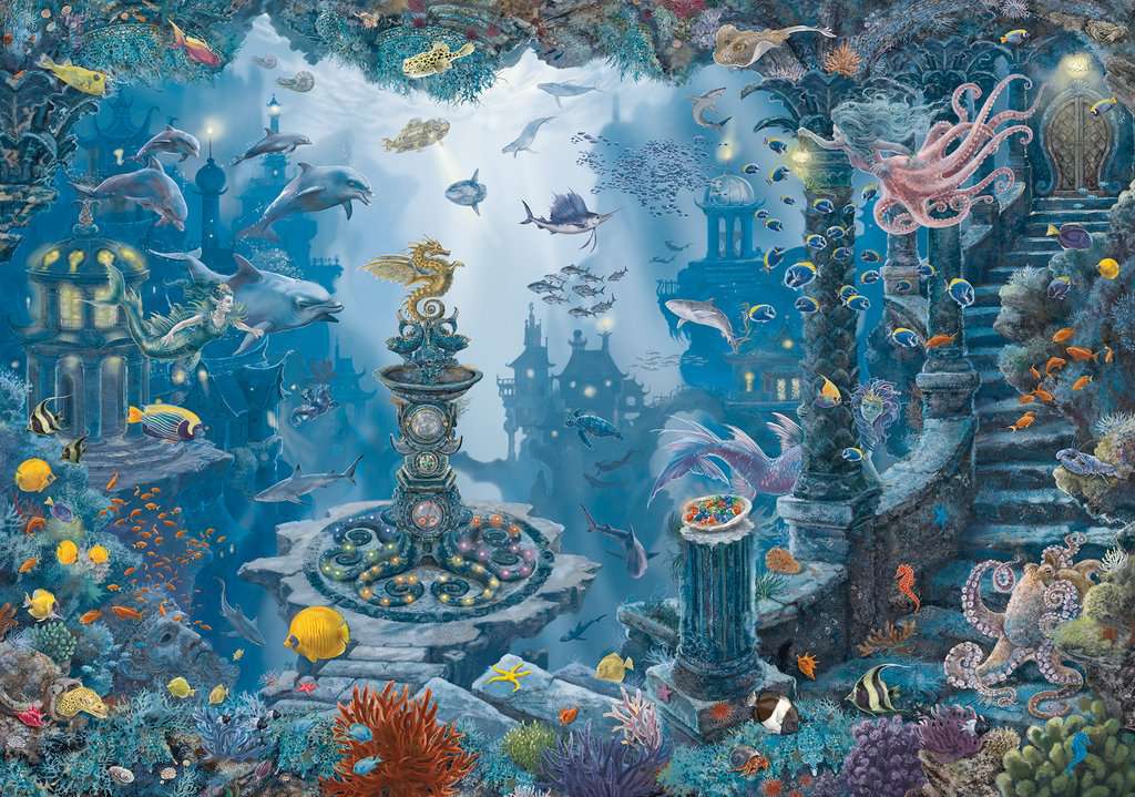 Ravensburger EXIT Puzzle Kids: Im Unterwasserreich(368 Teile)