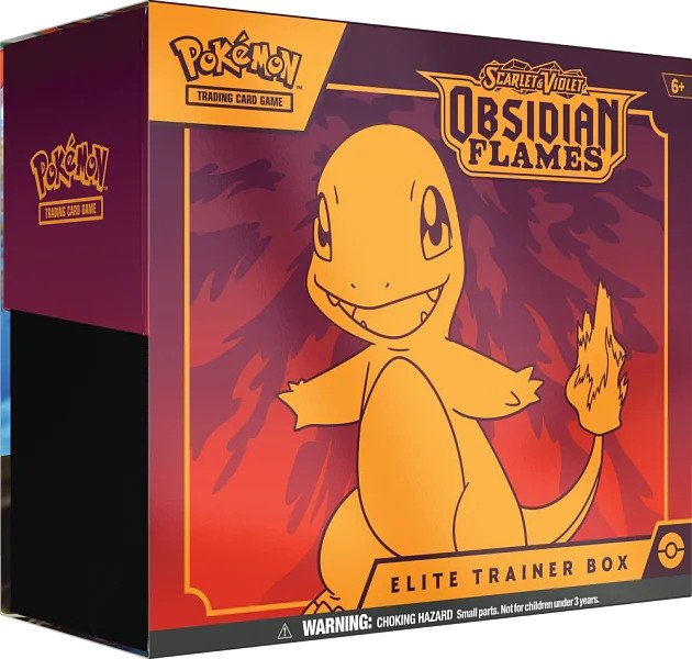Nintendo Pokémon TCG: Obsidian Flames (SV03) - Elite Trainer Box