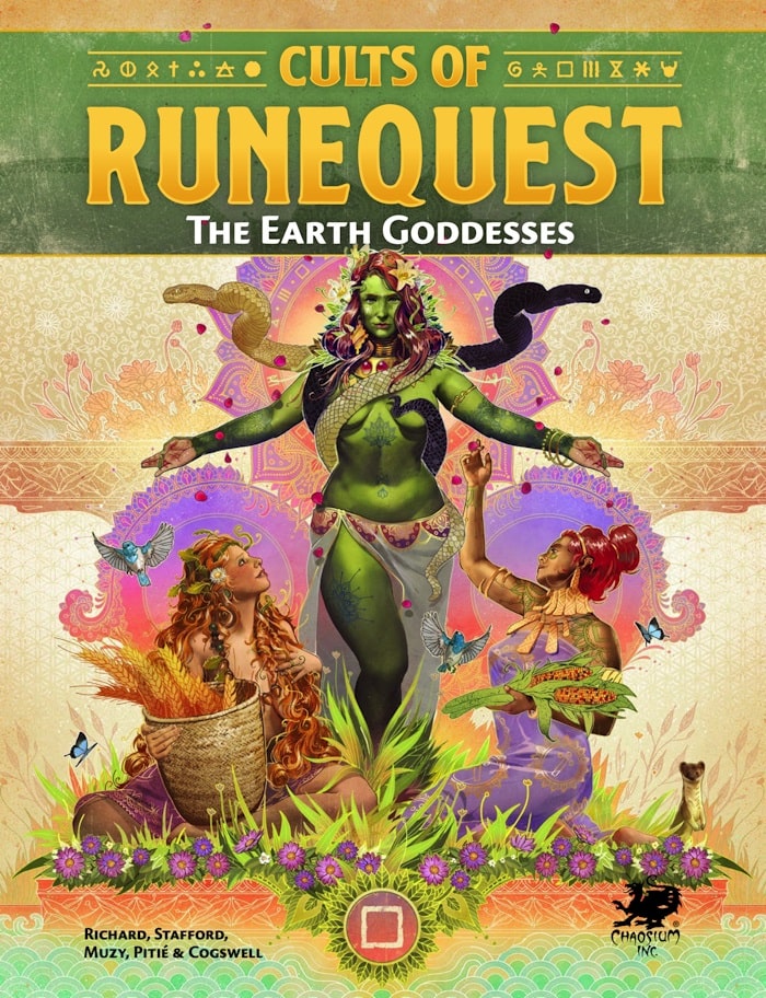 Chaosium RuneQuest: Cults of RuneQuest - The Earth Goddesses (hard cover)