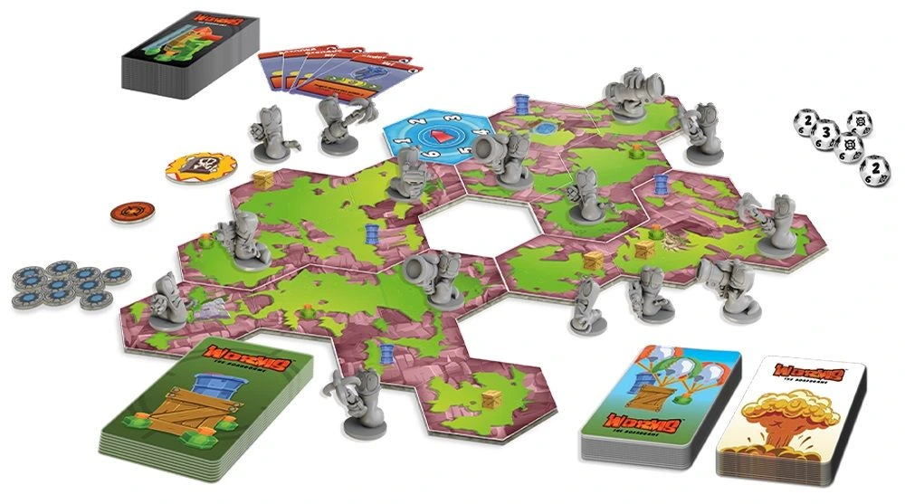 Mantic Games Worms - The board game (Mayhem pledge EN) Obrázek
