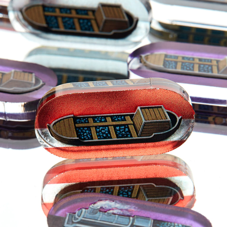 Poland Games Token and Markers: Linking Tiles Token Set Obrázek