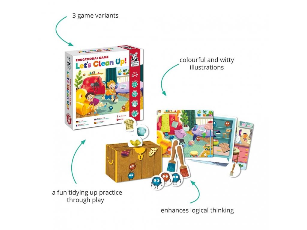 4bambini Captain Smart - Pojďme uklízet! Obrázek