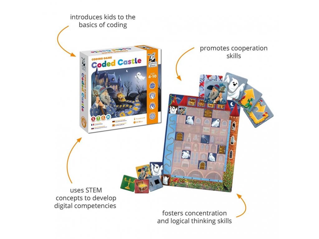 4bambini Captain Smart - Zakódovaný hrad Obrázek
