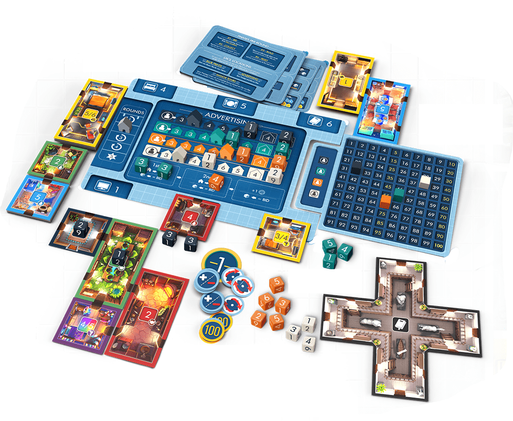 Arcane Wonders Dice Manor Obrázek