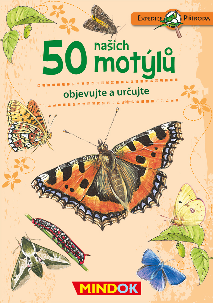 Levně Mindok Expedice příroda: 50 našich motýlů