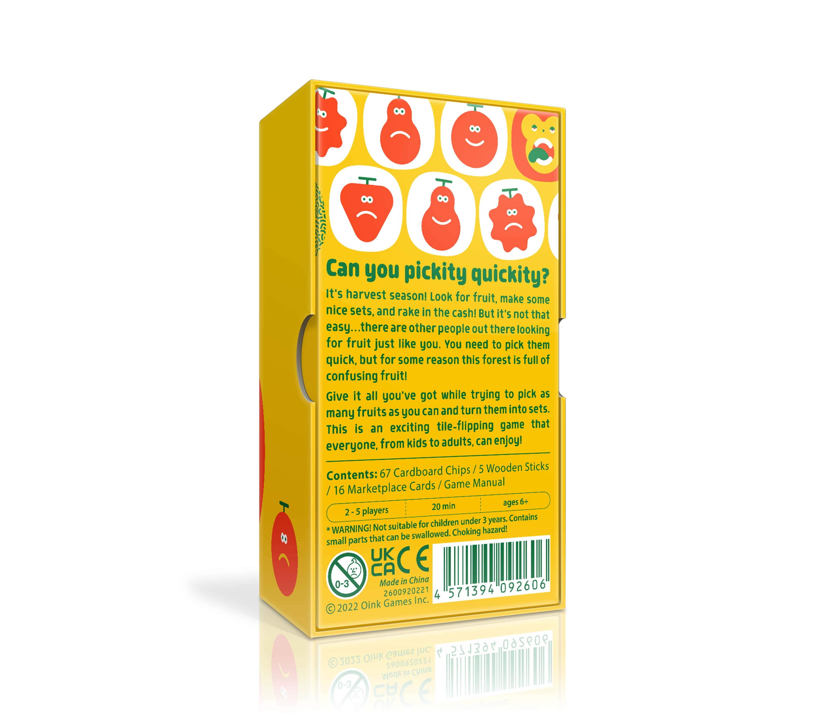 Oink Games Inc Quickity Pickity Obrázek