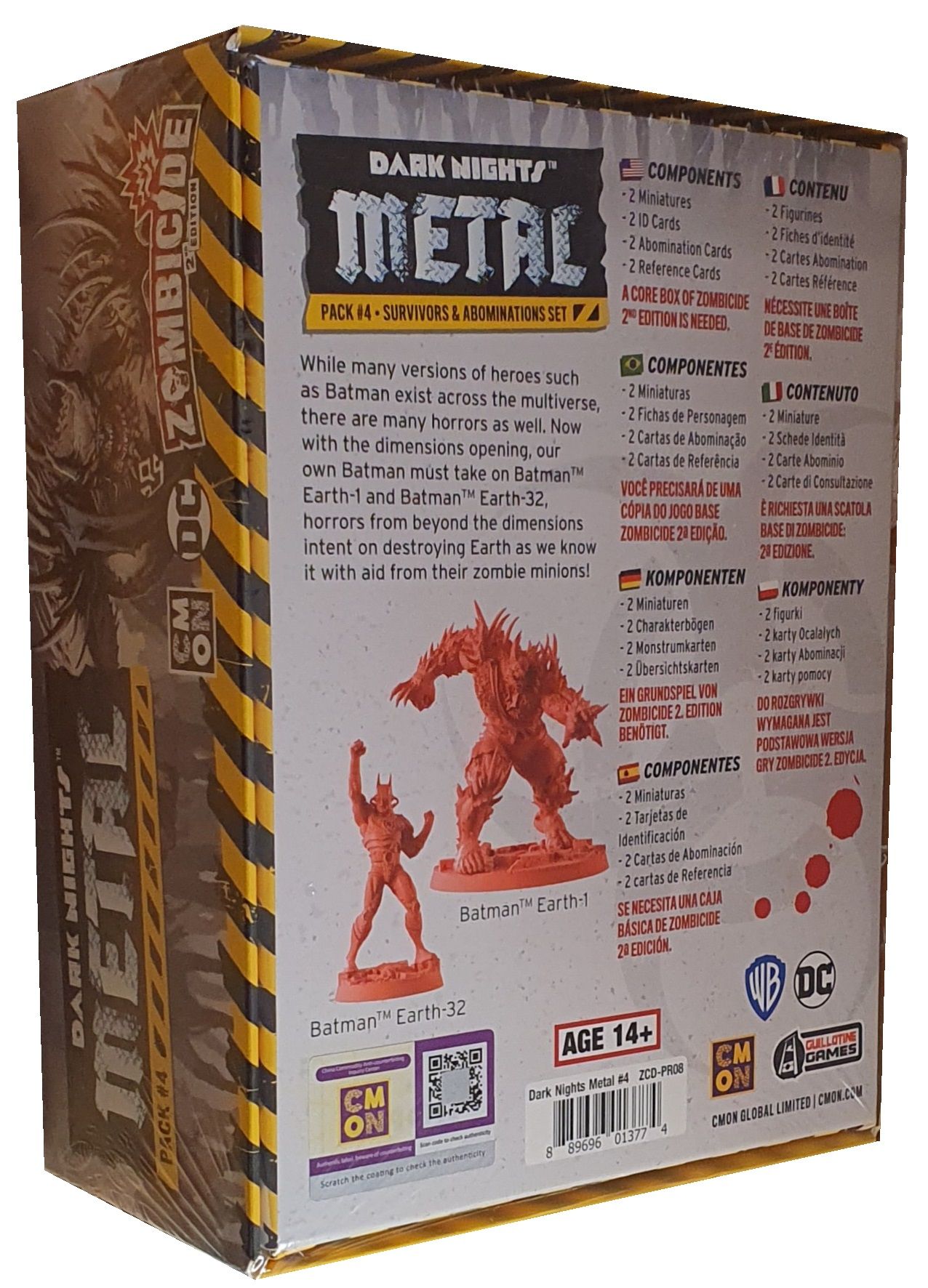 Cool Mini Or Not Zombicide: 2nd Edition – Dark Nights Metal: Pack #4 Obrázek