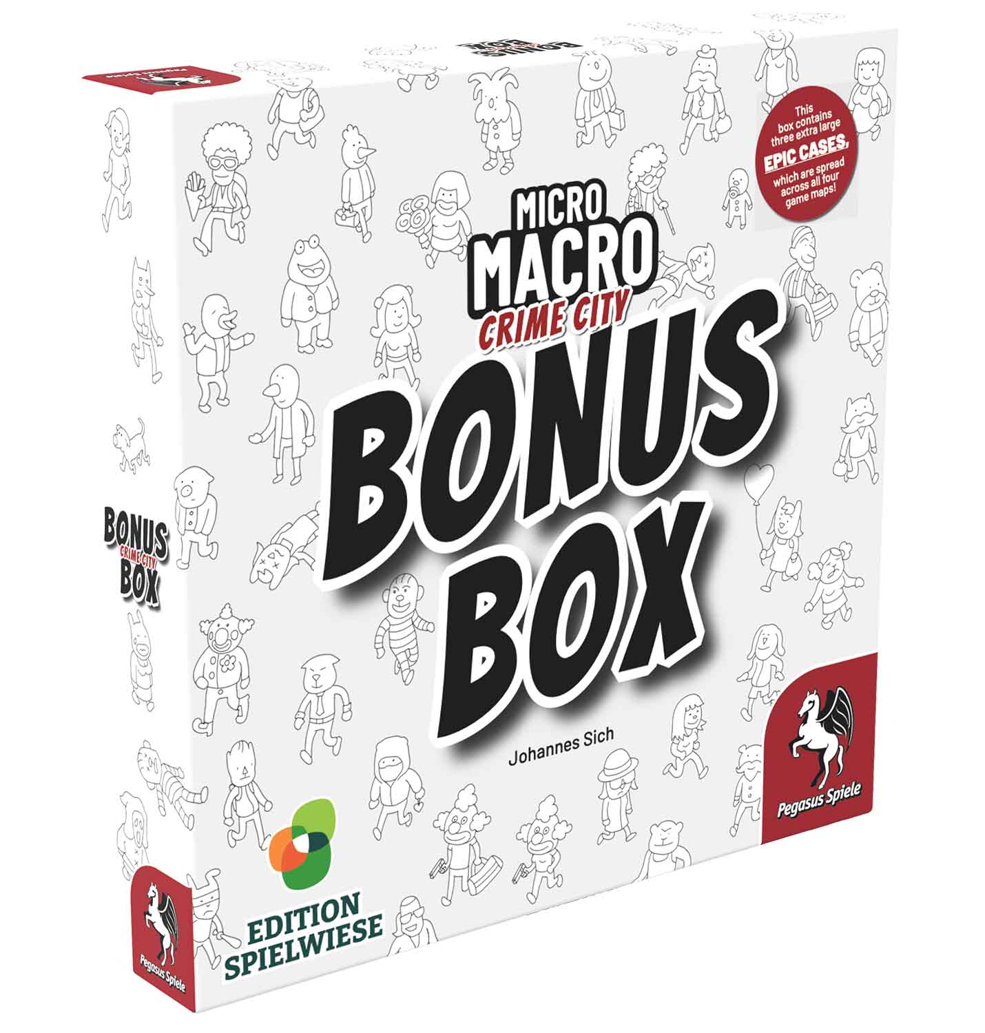 Pegasus Spiele MicroMacro: Crime City – Bonus Box
