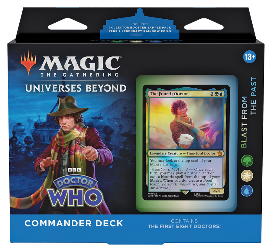 Wizards of the Coast Magic The Gathering - Doctor Who Commander Deck Varianta: Blast from the Past