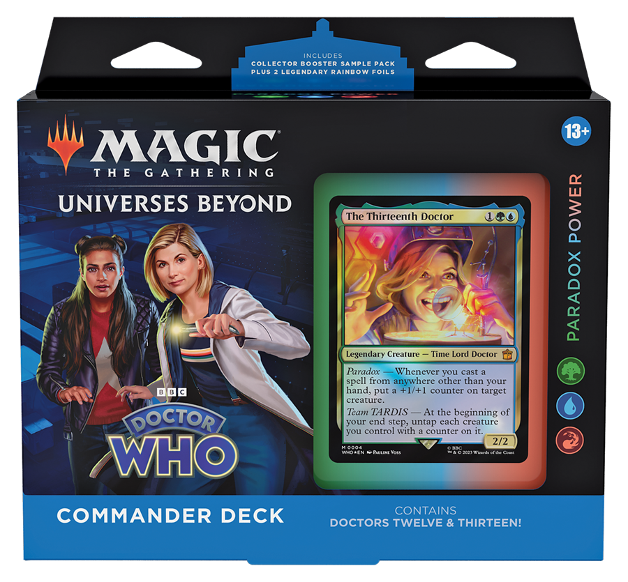 Wizards of the Coast Magic The Gathering - Doctor Who Commander Deck Varianta: Paradox Power