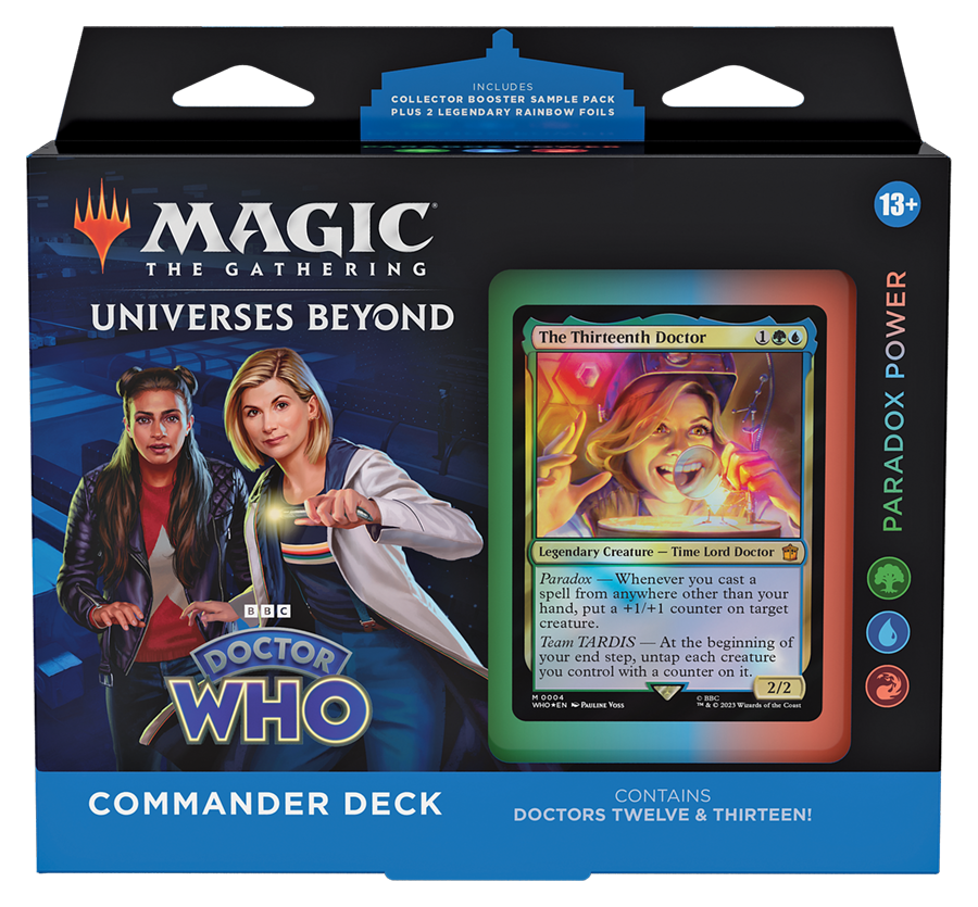 Levně Wizards of the Coast Magic The Gathering - Doctor Who Commander Deck Varianta: Paradox Power