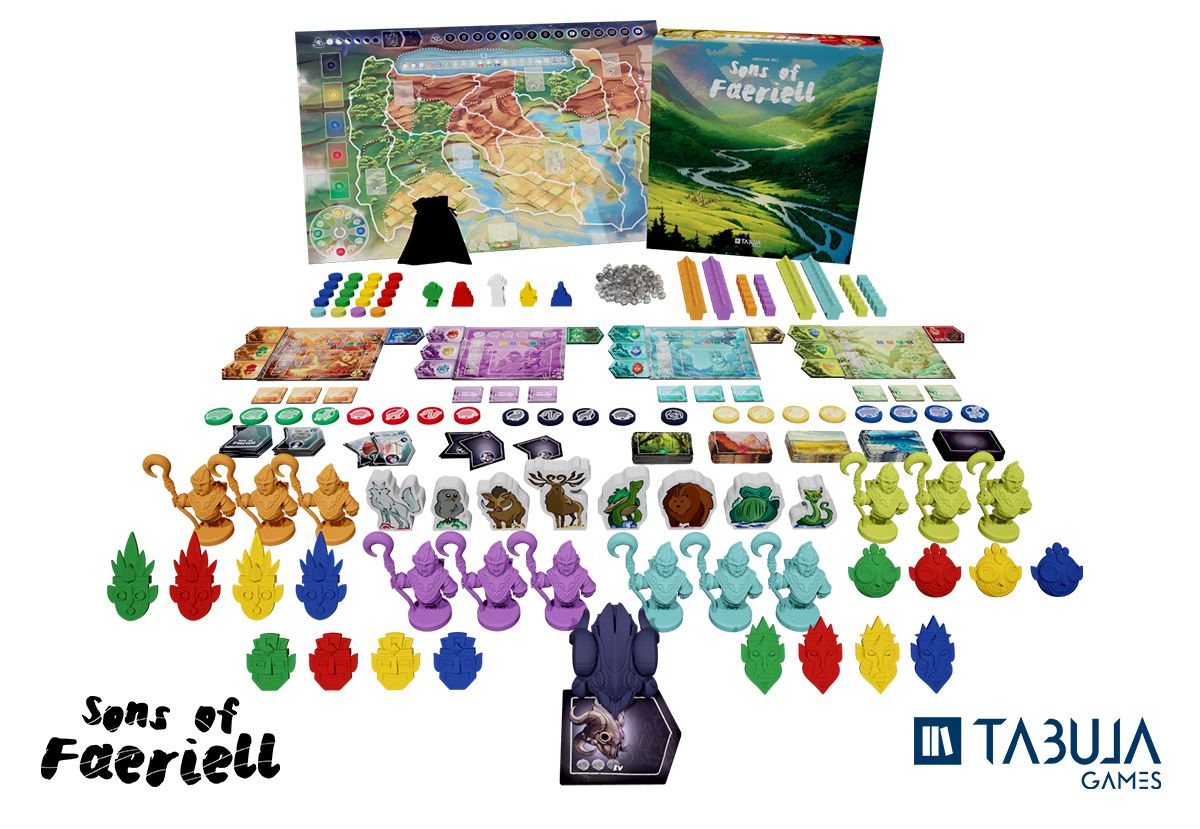 Tabula Games Sons of Faeriell Essential Edition Obrázek