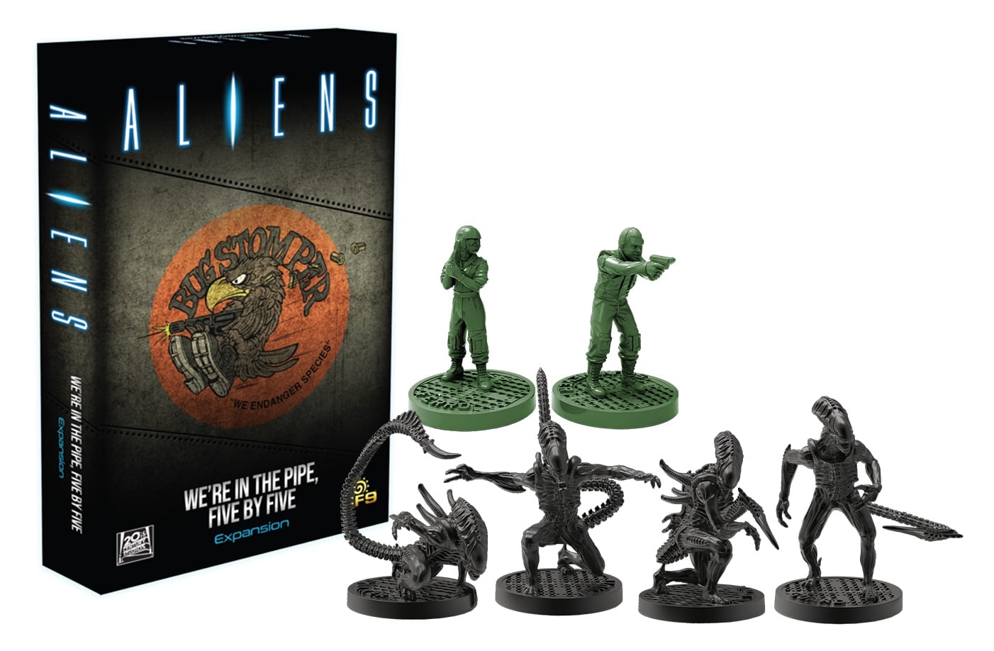Gale Force Nine Aliens: Five by Five [Expansion] Updated Edition Obrázek