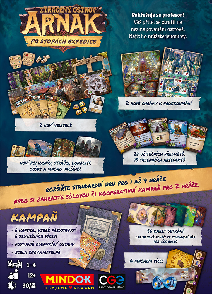 Mindok Ztracený ostrov Arnak: Po stopách expedice Obrázek