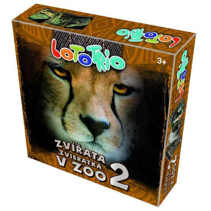 Levně Betexa LotoTrio Zvířátka v ZOO 2