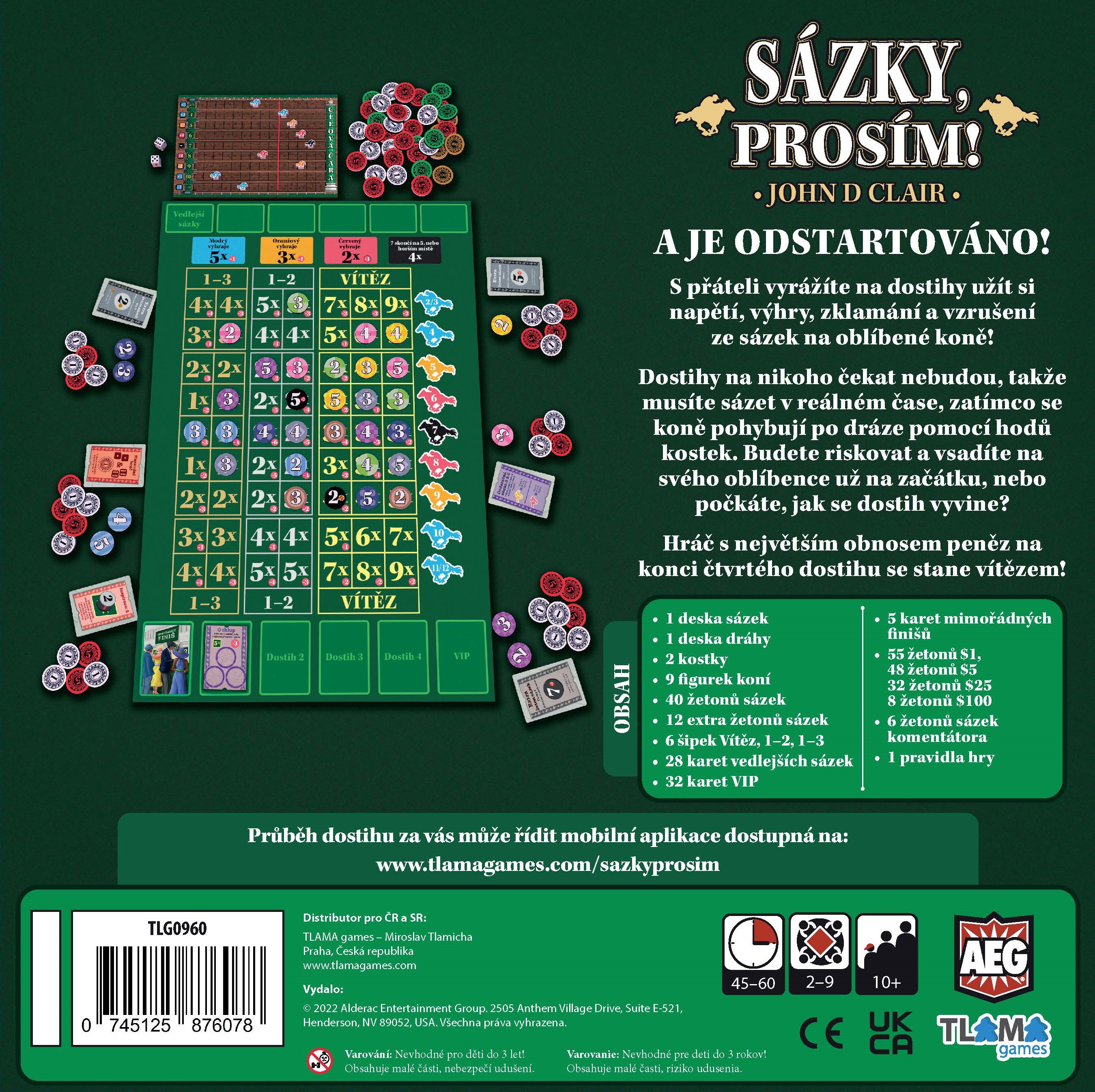 TLAMA games Sázky, prosím! Obrázek