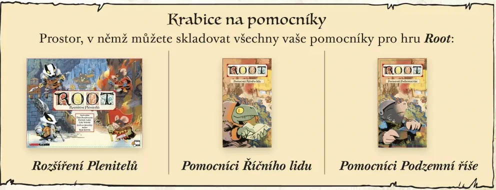 Fox in the Box Root: Pomocníci Plenitelů a Krabice na pomocníky Obrázek
