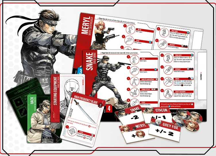 Metal Gear Solid: The Board Game Obrázek