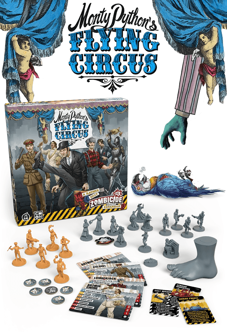 Cool Mini Or Not Zombicide: 2nd Edition – Monty Python's Flying Circus: A Rather Silly Expansion