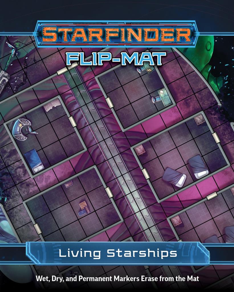 Paizo Publishing Starfinder Flip-Mat: Living Starships