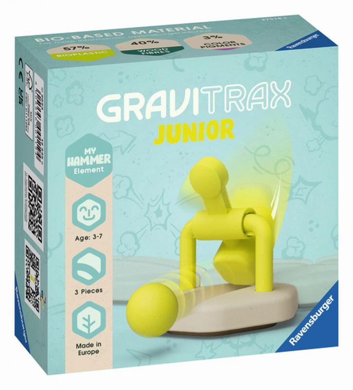 Ravensburger GraviTrax Junior Kladivo DE/EN/FR/IT/ES/EL/TR/PT/NL/SV/DA/NO/FI/IS/RU/ET/LV/LT/PL/CS/SK/HU/RO/BG/JP