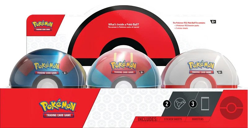 Nintendo Pokémon TCG: September Pokeball Tin