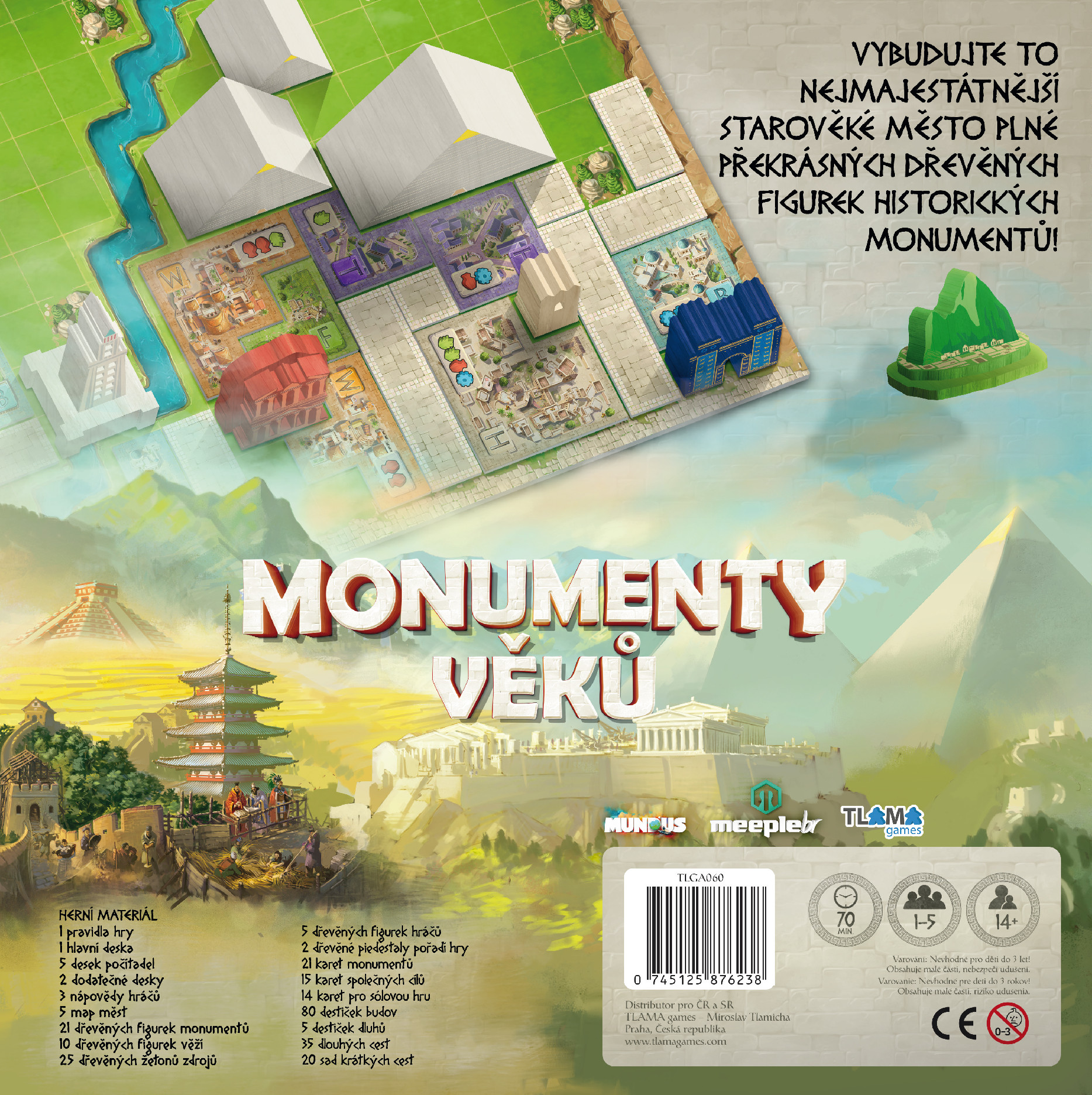 TLAMA games Monumenty věků Obrázek