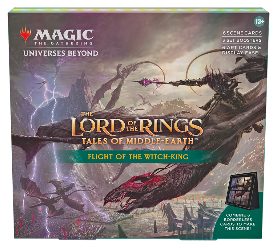 Wizards of the Coast Magic The Gathering - The Lord of the Rings: Tales of Middle-Earth Scene Box Varianta: Flight of the Witch King