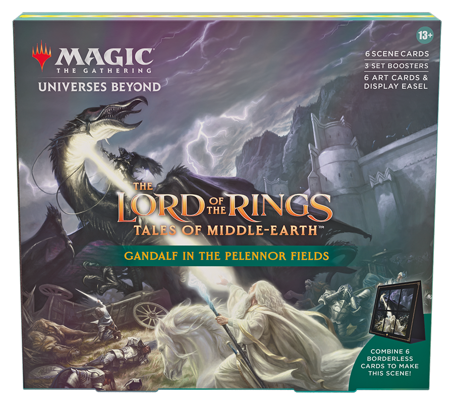 Wizards of the Coast Magic The Gathering - The Lord of the Rings: Tales of Middle-Earth Scene Box Varianta: Gandals in the Pelennor Fields