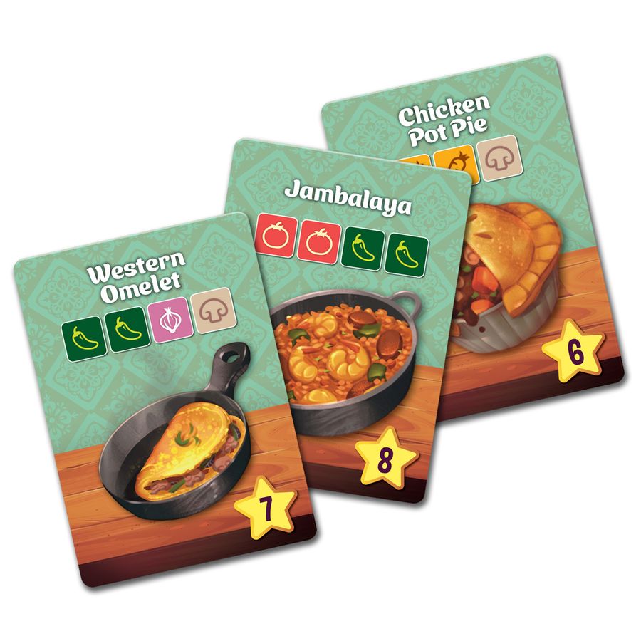 Kids Table Board Gaming Diced Veggies Obrázek